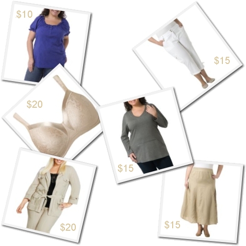 plus size clearance clothing