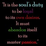 Rebecca West quote about passion.