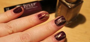 Julep's Gayle mixed with L'oreal gold.