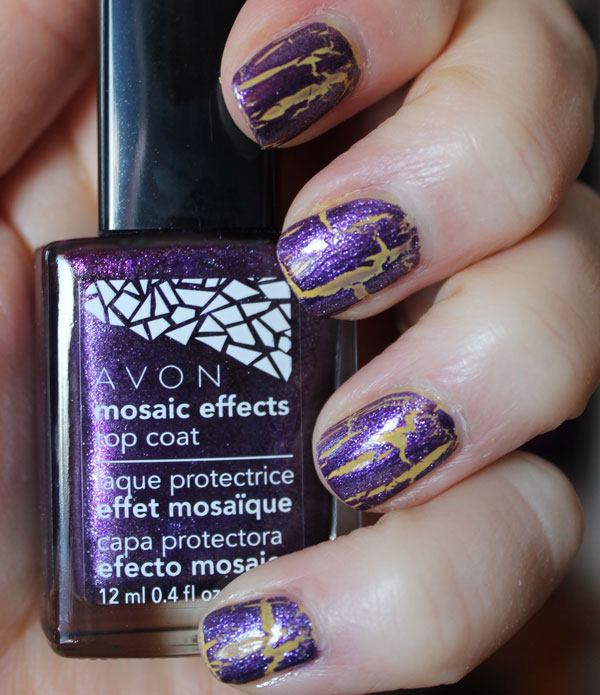 Avon Magic Effects Molten Metal Nail Polish